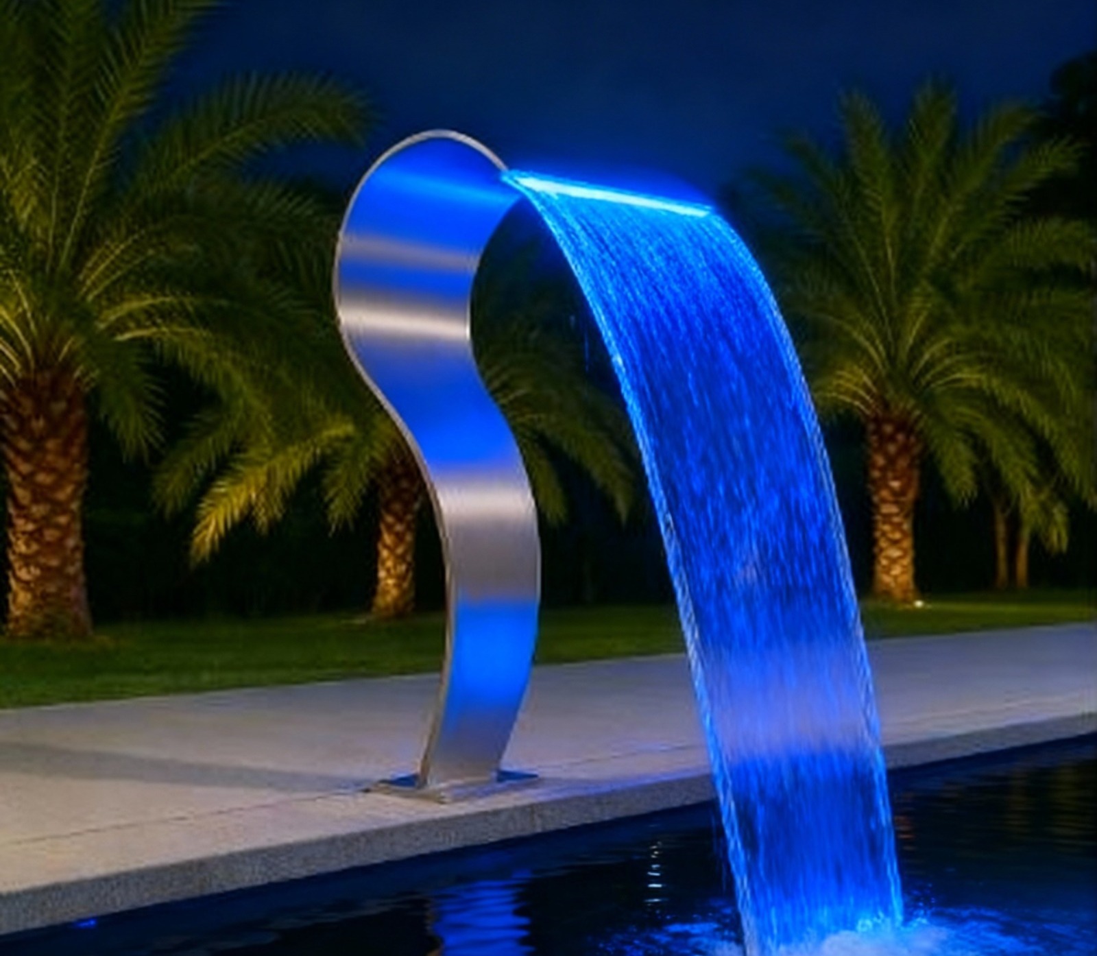 Cascata Naja 90 x 40 cm LED